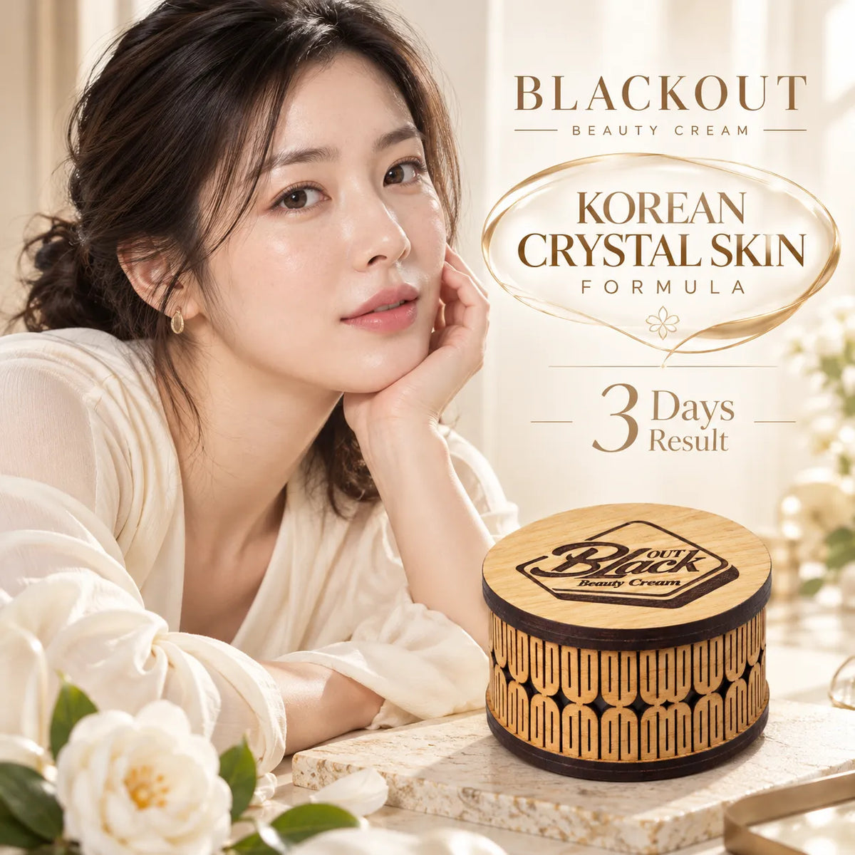 Black Out Beauty Cream – Korean Crystal Skin Formula